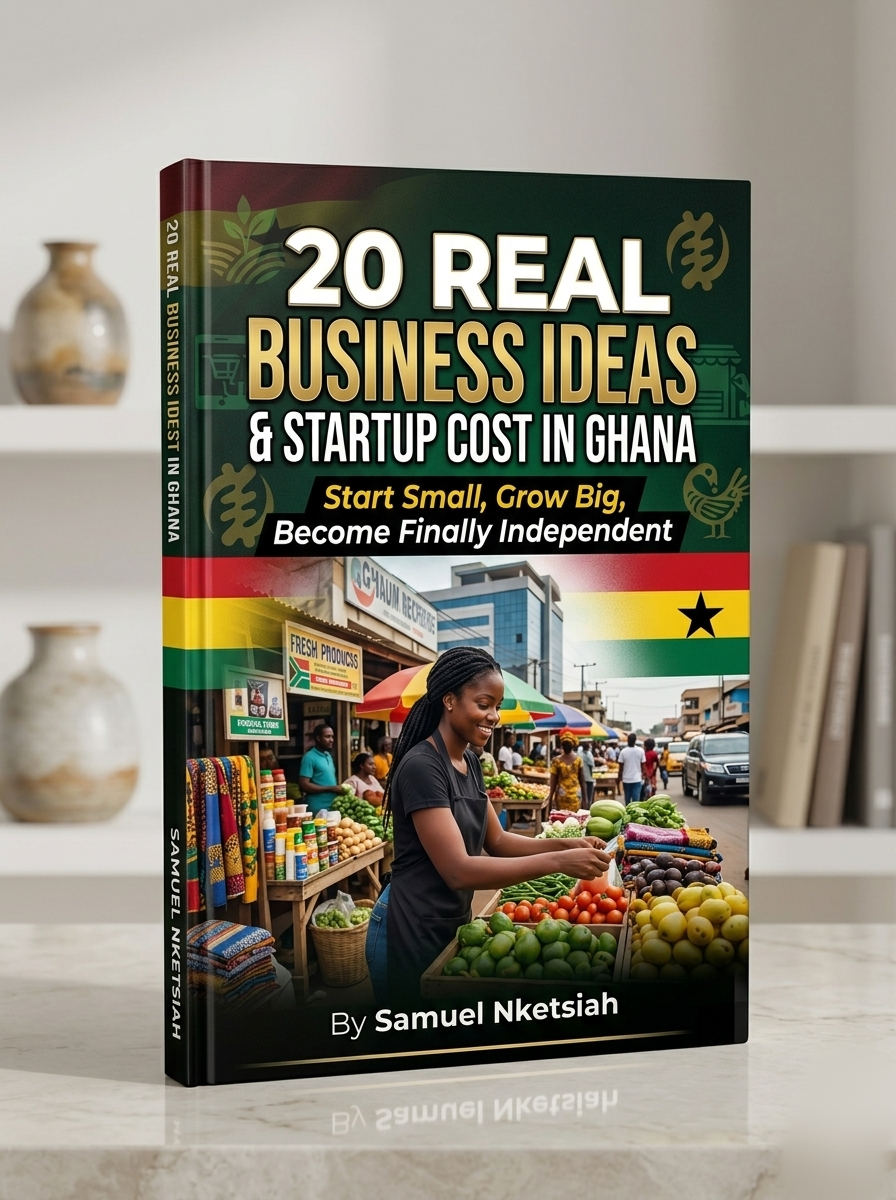 20 REAL BUSINESS IDEAS & STARTUP COST IN GHANA