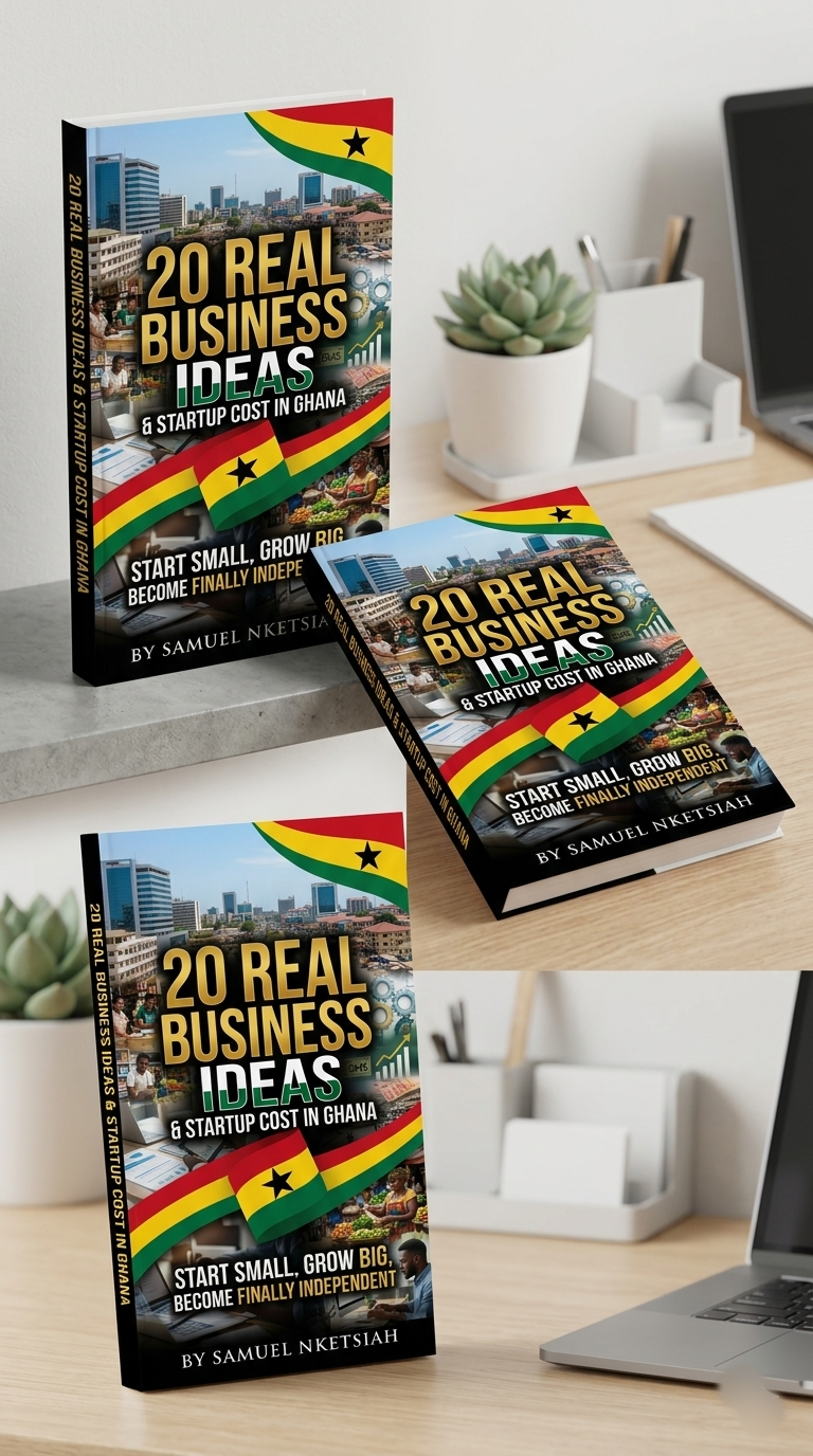 20 REAL BUSINESS IDEAS & STARTUP COST IN GHANA