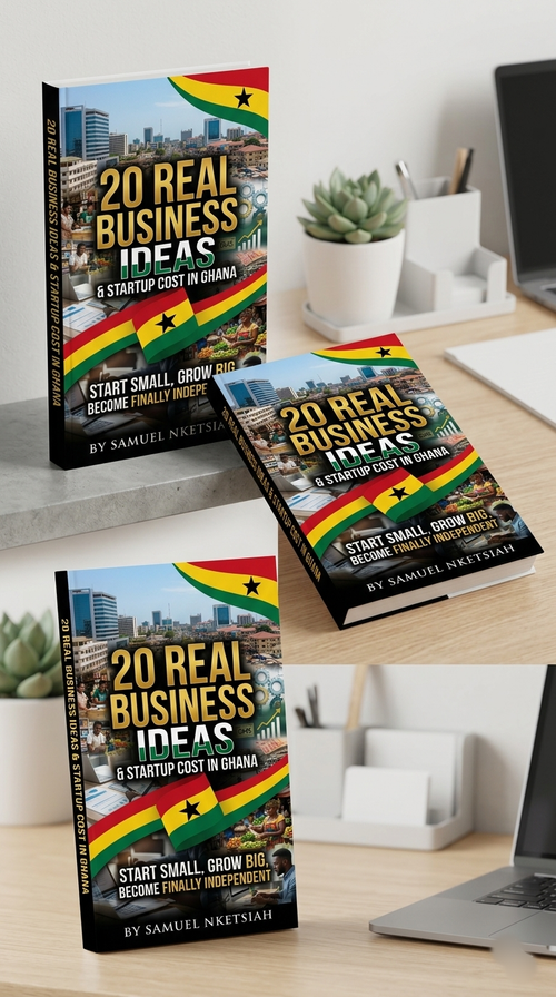 20 REAL BUSINESS IDEAS & STARTUP COST IN GHANA