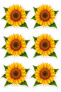 Sunflower Stickers Pack | Vinyl Stickers| Instant download
